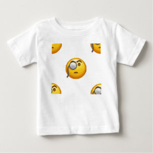 Emoji-Monokel Baby T-shirt