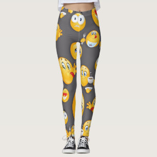 Emoji Muster 2 Leggings