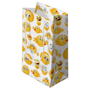 Emoji-Muster Kleine Geschenktüte