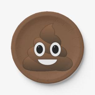 Emoji Paper Teller gekackt, 7"
