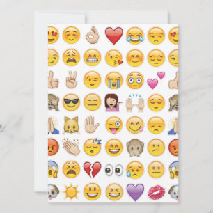 Emoji-Party-Einladung Einladung