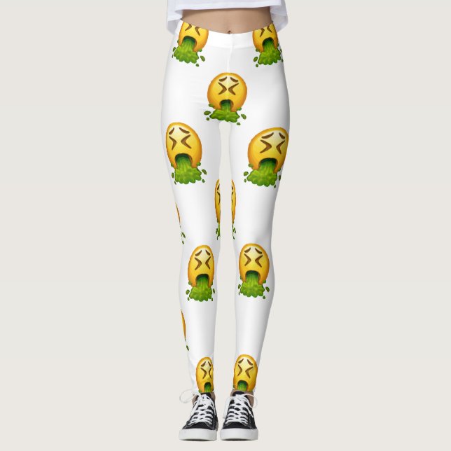 Emoji Puding Leggings (Vorderseite)