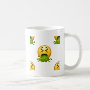 Emoji Puking Kaffeetasse