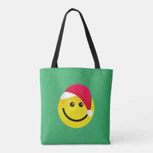 Emoji Santa Tasche