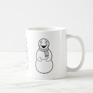 Emoji Snowmen-Tasse Kaffeetasse