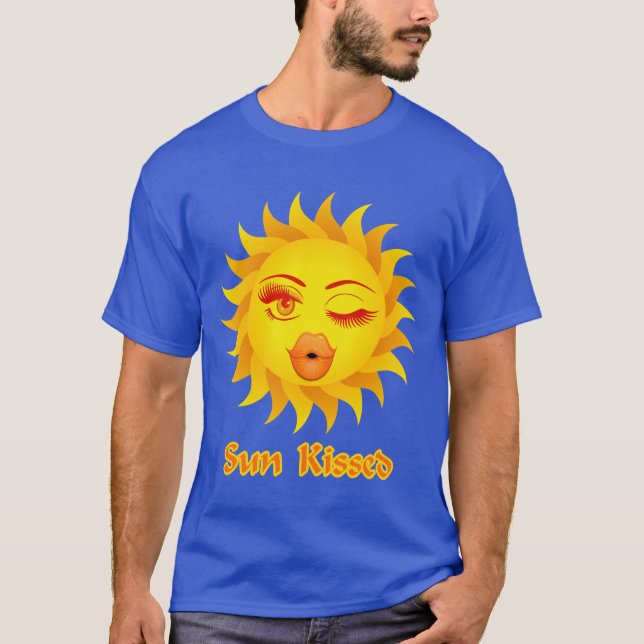 Emoji Sun Kissed T-Shirt (Vorderseite)