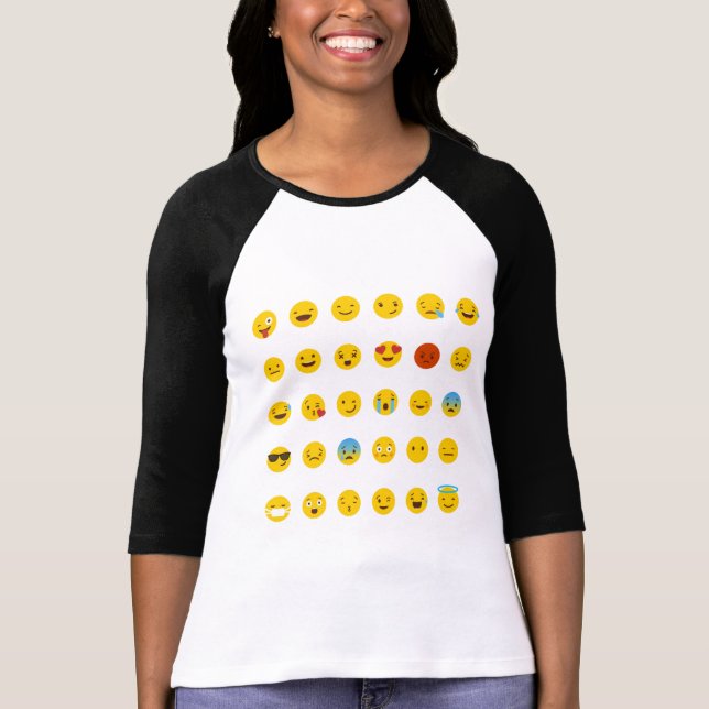 emoji T-Shirt (Vorderseite)