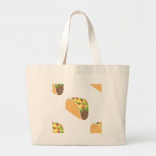 Emoji-Tako Jumbo Stoffbeutel