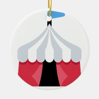 Emoji Twitter - Circus Tent Keramikornament