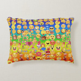 Emoji-Überlastung Dekokissen