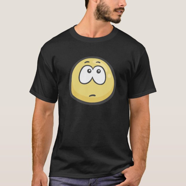 Emoji: Unamused Gesicht T-Shirt (Vorderseite)