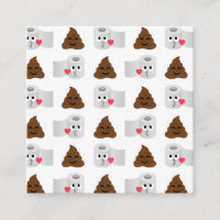 Emoji und Toilettenpapier gekackt