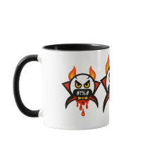 Emoji-Verrücktheit-Tasse
