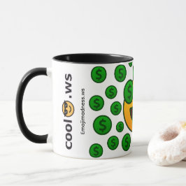 Emoji-Verrücktheit-Tasse Tasse