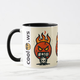 Emoji-Verrücktheit-Tasse Tasse