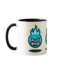 Emoji-Verrücktheit-Tasse