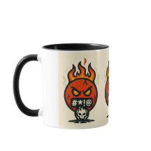 Emoji-Verrücktheit-Tasse