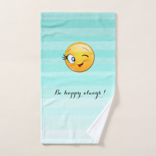Emoji visage-être heureux toujours