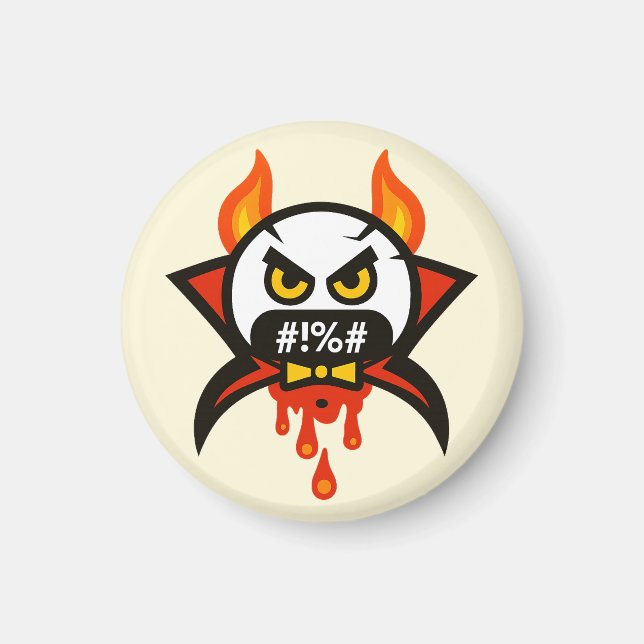 Emoji-Wahnsinn Magnet (Vorne)