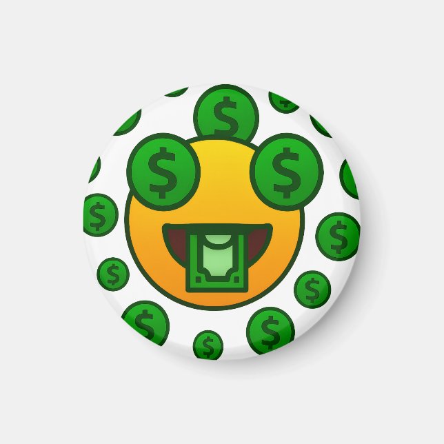 Emoji-Wahnsinn Magnet (Vorne)