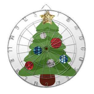 Emoji Weihnachtsbaum Dartscheibe