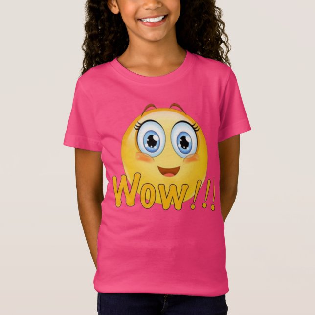 Emoji Wow! T-Shirt (Vorderseite)