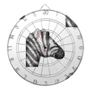 Emoji Zebra Dartscheibe