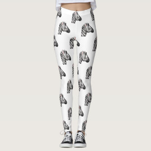 Emoji zebra Leggings
