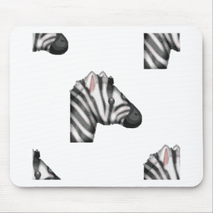 Emoji Zebra Mousepad