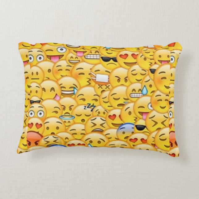 Emoji Zierkissen (Rückseite)