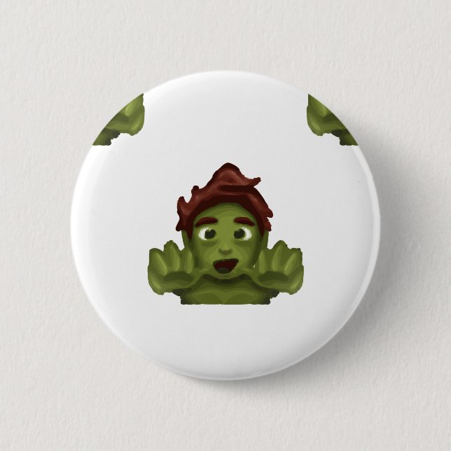 Emoji Zombie Button (Vorderseite)