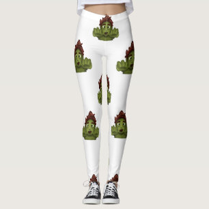 Emoji Zombie Leggings