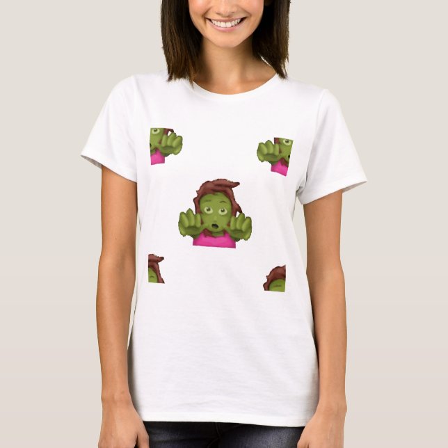 Emoji Zombie T-Shirt (Vorderseite)
