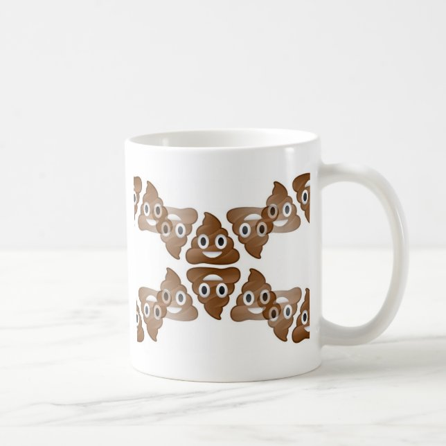 💩-Emojis Kaffeetasse (Rechts)