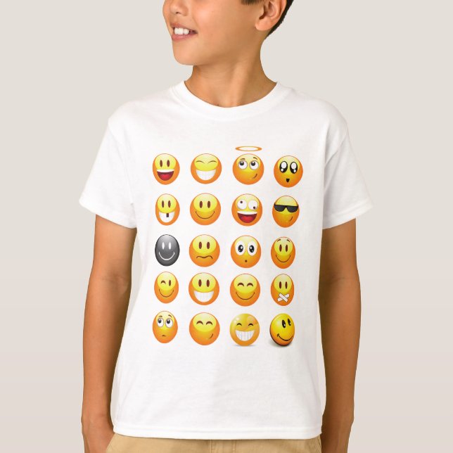 emojis T-Shirt (Vorderseite)