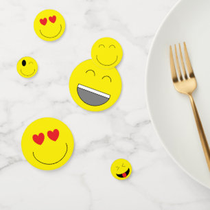 "Emojis" Table Confetti