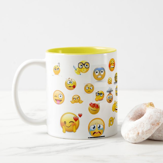Emojis Tasse (Mit Donut)
