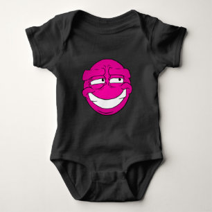 Emote Face Baby Bodysuit Strampler