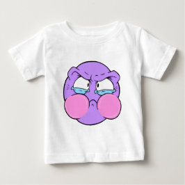 Emote Face Baby Fine Jersey T - Shirt