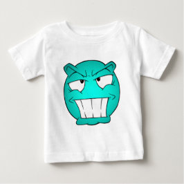 Emote Face Baby Fine Jersey T - Shirt
