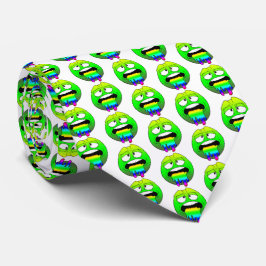 Emote Face Neck Tie Krawatte