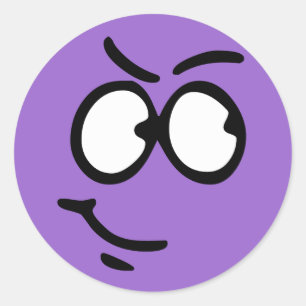 Emoticon individuell anpassbare Hintergrundaufkleb Runder Aufkleber