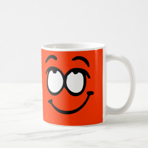 Emoticon-kundengerechte Hintergrund-Tasse Kaffeetasse