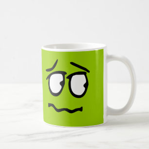 Emoticon-kundengerechte Hintergrund-Tasse Kaffeetasse