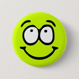 Emoticon-kundengerechter Hintergrund-Knopf Button