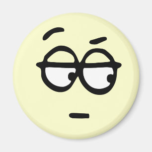Emoticon-kundengerechter Hintergrund-Magnet Magnet