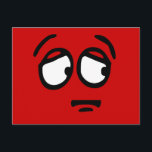 Emoticon Kundenspezifische Hintergrunderpostkarte Postkarte<br><div class="desc">Mach dich frei! Wählen Sie Ihren Gesichtsausdruck aus unserer niedlichen Sammlung im Bereich Emoticon Faces aus! 
 
 Klicken Sie auf die Schaltfläche Anpassen,  um das Design durch Auswahl der Hintergrundfarbe,  die Sie möchten,  zu personalisieren und sogar Ihren eigenen Text hinzuzufügen!</div>