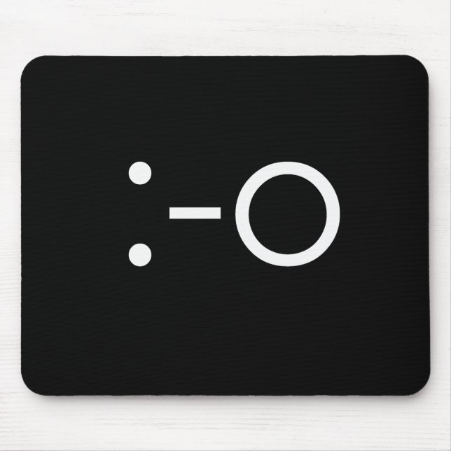 Emoticon - O Mousepad (Vorne)