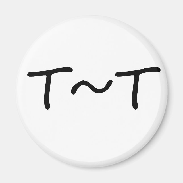 Emoticon: Weinen Magnet (Vorne)