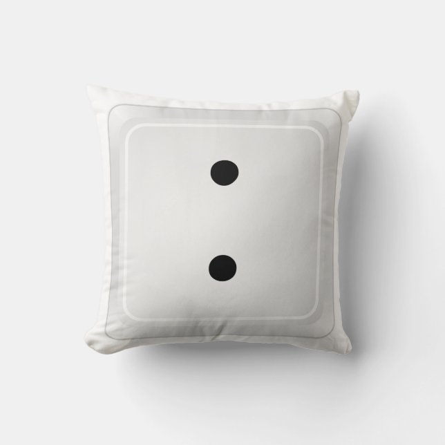 émoticône - coussin de deux points (Recto)